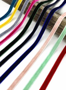 6-38mm Velvet Ribbon Wedding Party Decoration Handmade  Gift