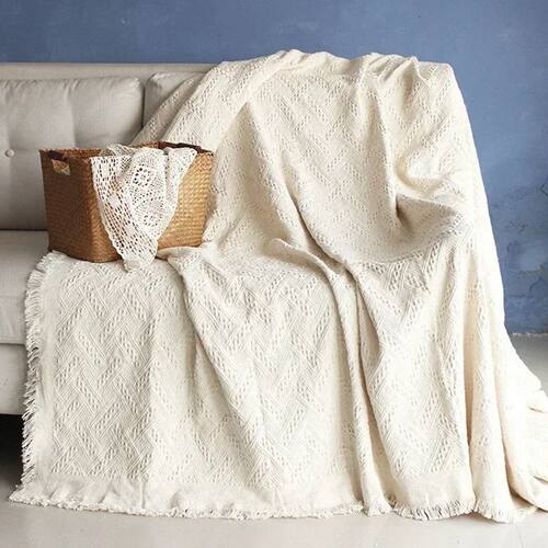 Soft Sofa Blanket Camping Picnic Mat Travel Throw Blankets w