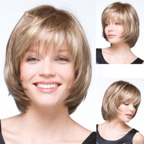 Female Gradient Short Straight Hair Rose Net ver Manufacture
