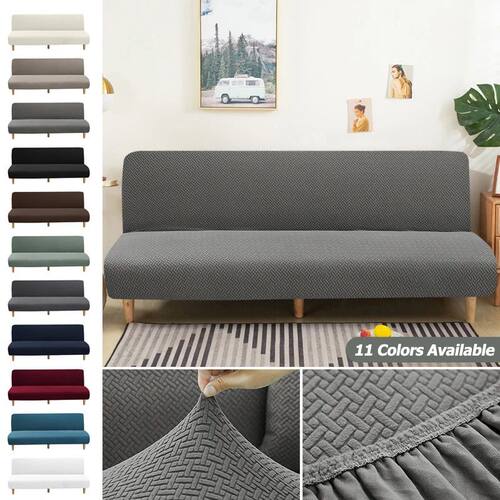 Jacquard Sofa Bed ver High-quality Polar Fleece Fabric Armle
