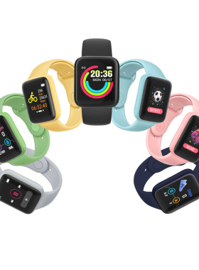 Y68 Macaron Smart Bracelet D20 Macaron Heart Rate And Blood