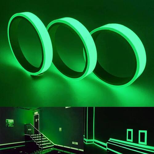 3M Luminous Tape Warning Band Glow In The Dark Wall Stickers