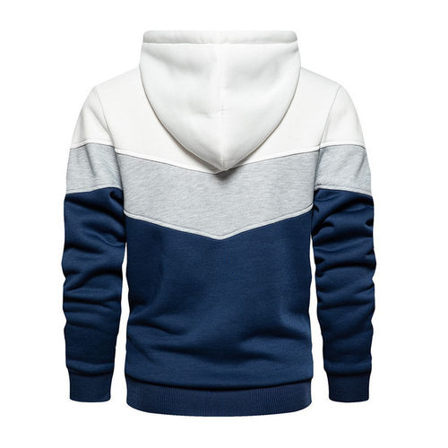 Three-piece Casual Sweatshirt Pullover Side Seam Pockets Col
