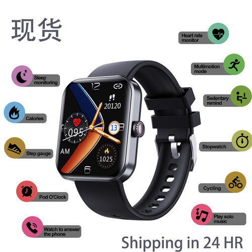 F57l Smart Watch Heart Rate Blood Pressure Monitoring Body T