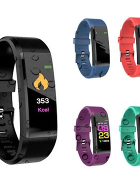 115Plus Health Bracelet Fitness Band Heart Rate Blood Pressu