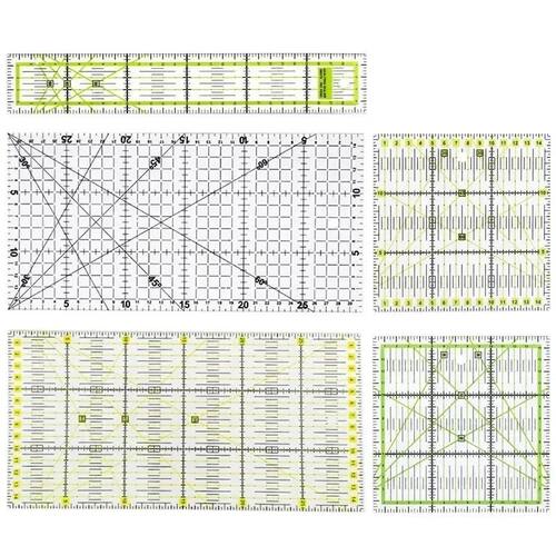 1pc Patchwork Ruler Quilting Tools Sewing Patchwork Rulers F