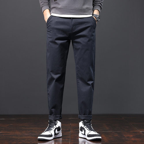 2024 Large Size Casual Pants Men's Loose Straight Men's Pant