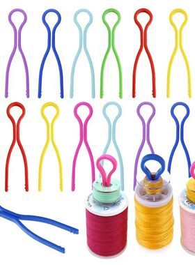 10/20/30pcs Sewing Bobbin Clips Long Thread Clip Spool Stora