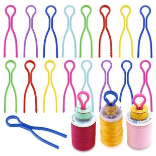 10/20/30pcs Sewing Bobbin Clips Long Thread Clip Spool Stora