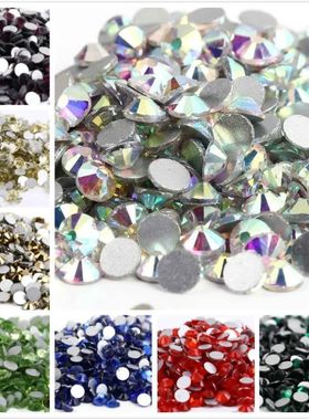 SS3~SS30 AAAAA Top Quality Crystal Non Hotfix Nail art Rhine