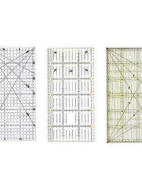 1Pcs Acrylic Multisize Patchwork Ruler Transparent Drawing R