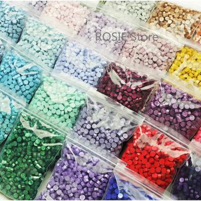 205Pc Retro Sealing Wax Seal Stamp Wax Beads Scrapbook Mater