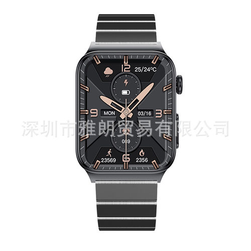 E500 Smart Watch Heart Rate Body Temperature Blood Oxygen Ec