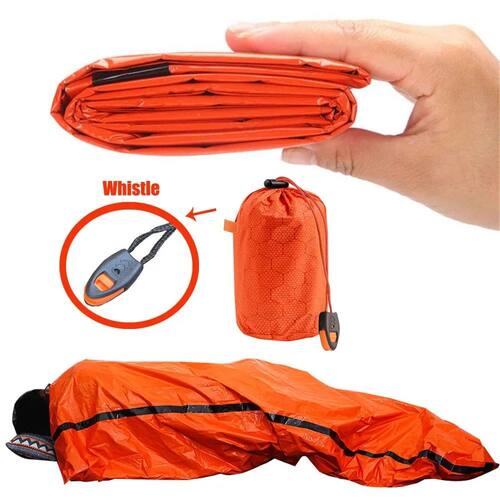 Waterproof Lightweight Thermal Emergency Sleeping Bag Surviv