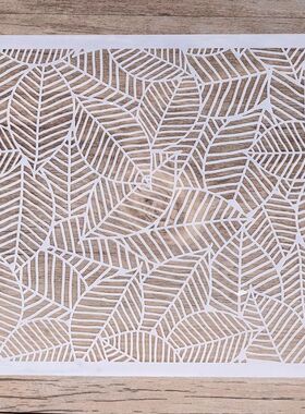 13 cm  Flower Leaf DIY Painting Stencil for Scrapbooking Sta