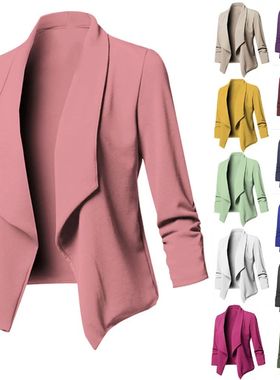 Women OL Blazers Oversized S-5XL Female Notched Long Sleeve