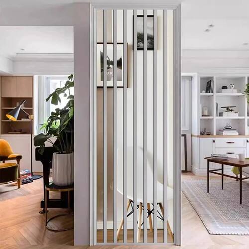 10pcs/lot 3D Long Striped Mirror Wall Sticker with Self-adhe