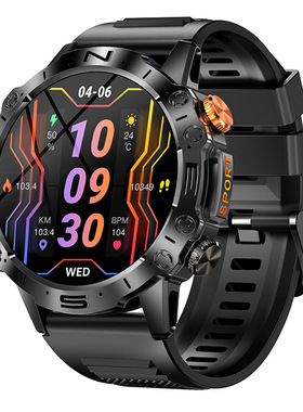 K59 Call Smart Watch Music Weather 1.43 Inch Heart Rate Bloo