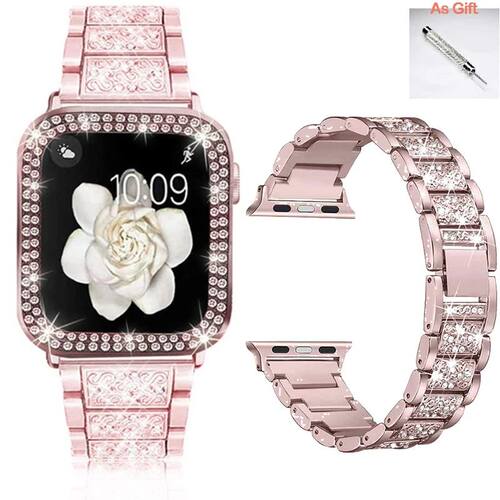 Jewelry Chain Strap for  Watch Band Ultra 49mm 40mm 44mm 42m