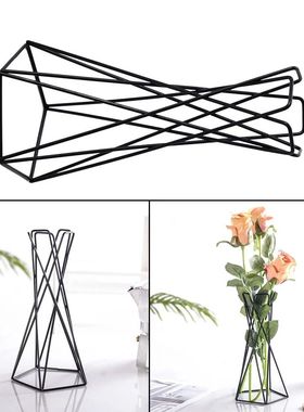 Nordic Style Air Plant Holder Metal Flower Pots Stand Geomet