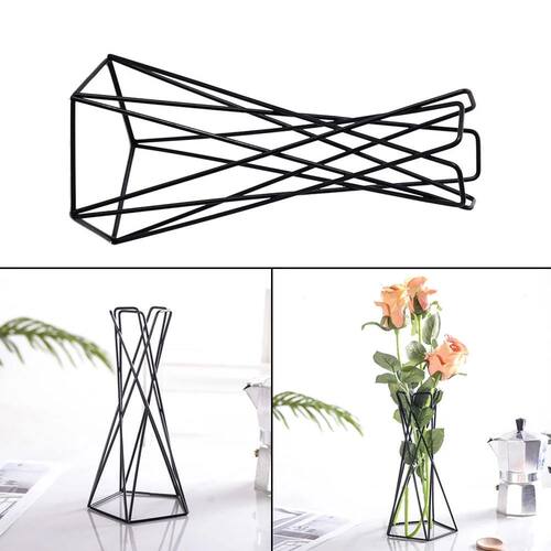 Nordic Style Air Plant Holder Metal Flower Pots Stand Geomet