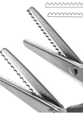 Stainless Steel Pinking Shears Comfort Grip Handled Professi