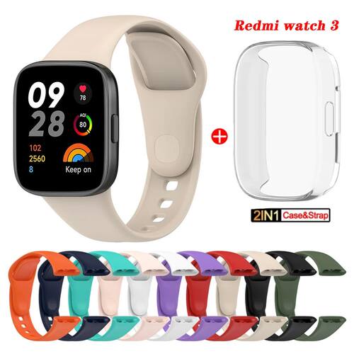 NEW Silicone WatchBand Strap for Xiaomi Redmi Watch 3 SmartW