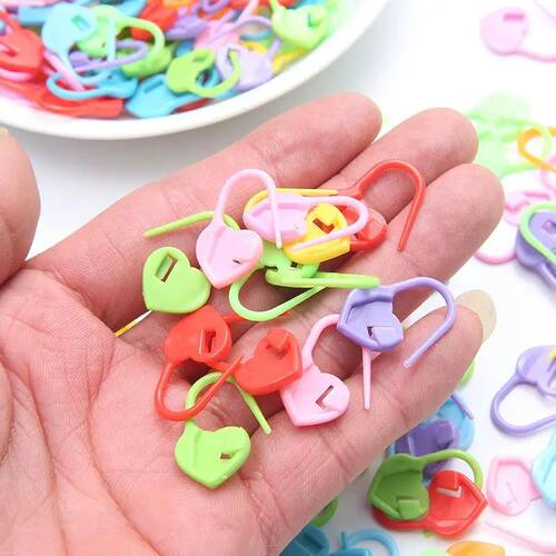 20/50 Pack Knitting Tools Small Buckle Plastic Buckle Pin Ma