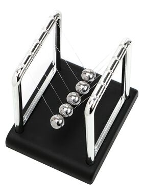 Metal Pendulum Ball Desk Table Decor Physics Science Pendulu