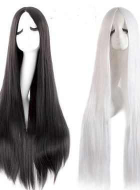 Fashion Anime s Center Parted Fashionable B Super Long Strai