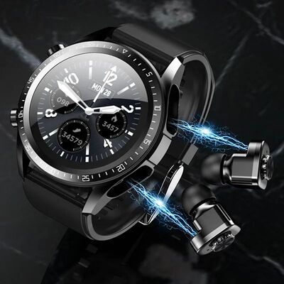 JM03 Headset Smart watch With Earbuds TWS Bluetooth Call Mus