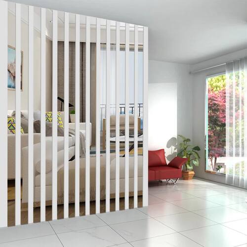 20pcs Simple Lines Acrylic 3D Wall Stickers DIY Background M