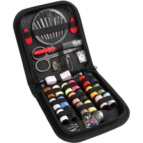 1 Set Portable Household Sewing Kit Box DIY Embroidery Handw