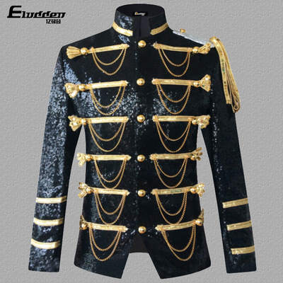 Palace Costume Performance Costume, Male Host Emcee Dress St