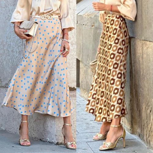 Independent Station 2024 Casual Women's Polka Dot Print Long