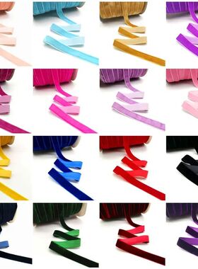 5 yards 6-25mm Velvet Ribbon Wedding Party Decoration Handma