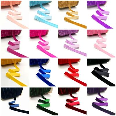5 yards 6-25mm Velvet Ribbon Wedding Party Decoration Handma