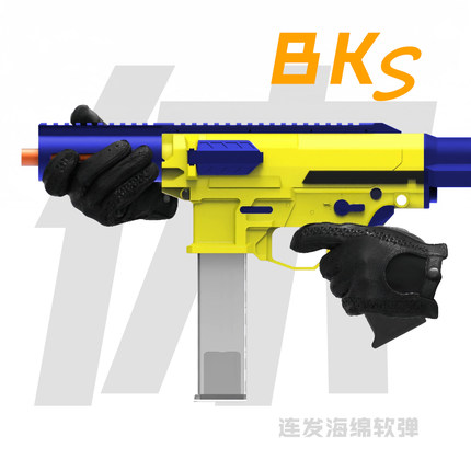 全新正品久斯BK2S海绵软蛋玩具连发电缸BK1S短款工匠大师海鸥模型