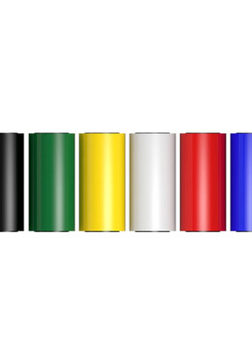 创硕 户外标签色带 TCL-K8260 宽幅机创硕TC3270 博思得K8 k8plus适用  260mm芯片架套装(白黄绿红蓝黑可选)