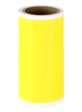 创硕TECHAIN Te-S205C 黄色贴纸/200mm宽*10米/卷（适用CPM-200GC）