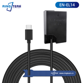 EL14假电池EP 5300 5A接TYPE C适用尼康D5500 5600 5200 5100