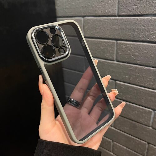 【高品质】金属镜头手机壳