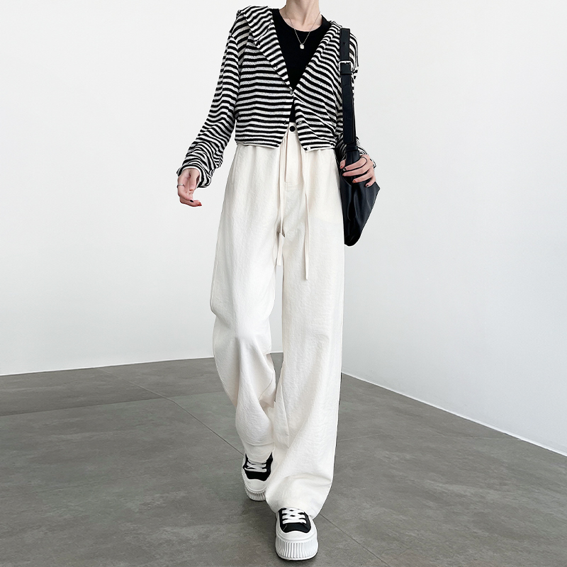 2025春季新款日系休闲直筒工装裤