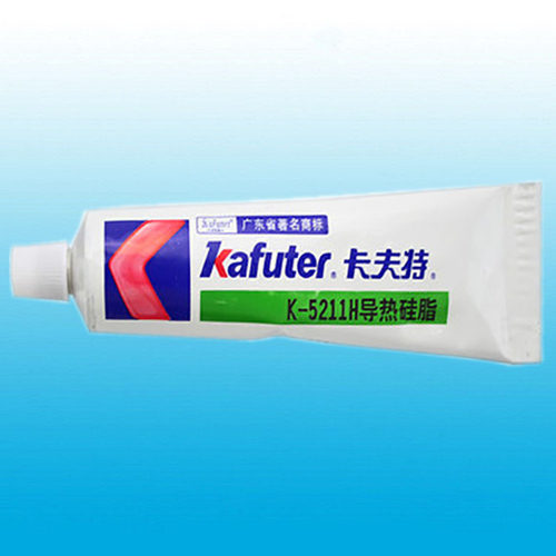 卡夫特K-5211H导热硅脂 灯具不干胶LED辅助散热材料缝隙填充白色