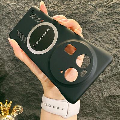 新款适用于OPPO FindX7Pro手机壳散热无边框磁吸8S+/Ultra/6/5/3游戏物理降温防滑手感裸机好看四角防摔高级