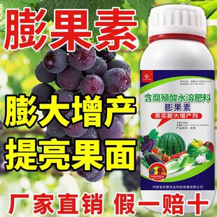 果实膨大素靓果膨果素专用果树水果甜瓜猕猴桃葡萄草莓西瓜膨大剂