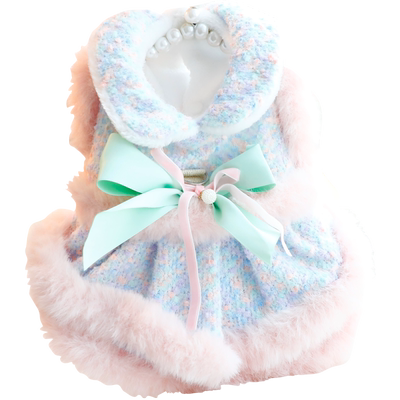 Accope猫咪狗狗幻彩香风公主裙