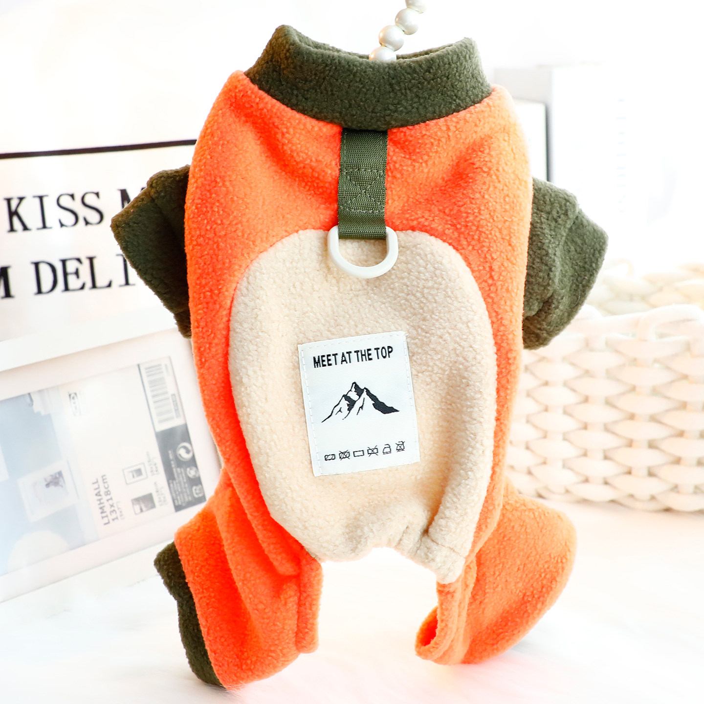 狗狗衣服秋冬装撞色摇粒绒四腿可牵引绒衣小型犬泰迪比熊宠物7449,宠物/宠物食品及用品,狗宠物服装/雨衣,淘宝优惠券,粉丝福利购,淘宝优惠卷