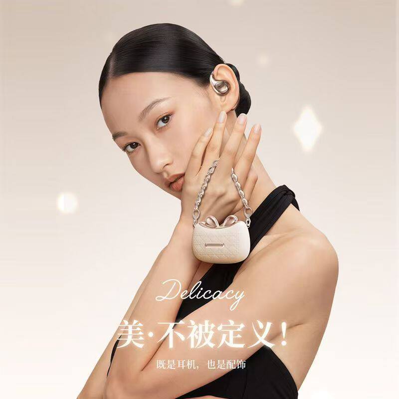 新款时尚女包蓝牙耳机挂耳式开放不入耳无线运动超长续航女士专用