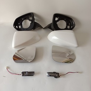 适用长安CS35PLUS倒车镜总成后视镜外壳反光镜镜片转向灯边框底座
